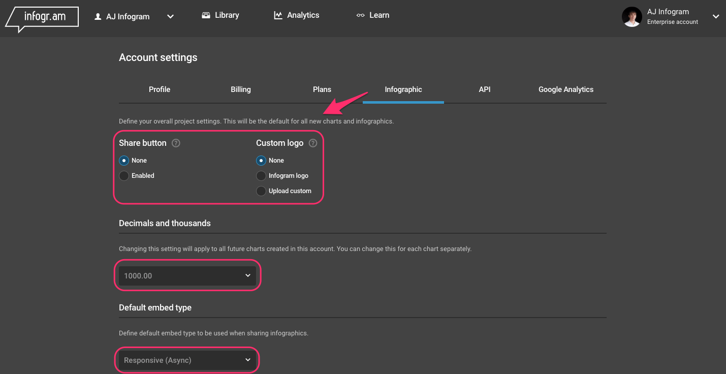 infographicsettings Infogram