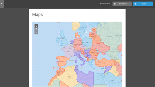 infogram maps