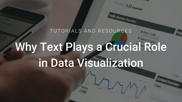 text in data visualization