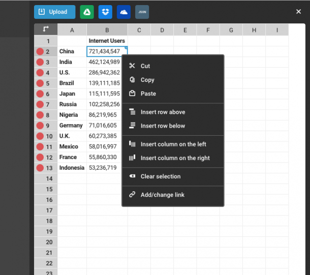 Add Links To Charts Infogram