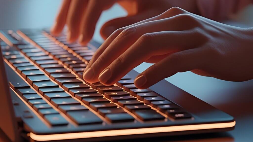 keyboard typing
